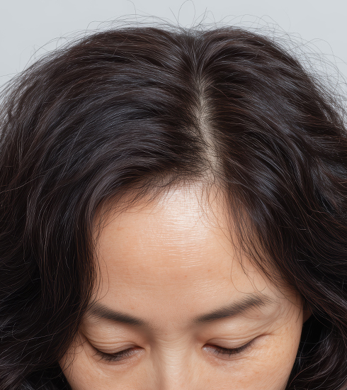 after woman
